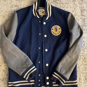 Vintage 50s Era True Religion varsity jacket size large